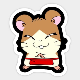 Cute hamtaro Sticker